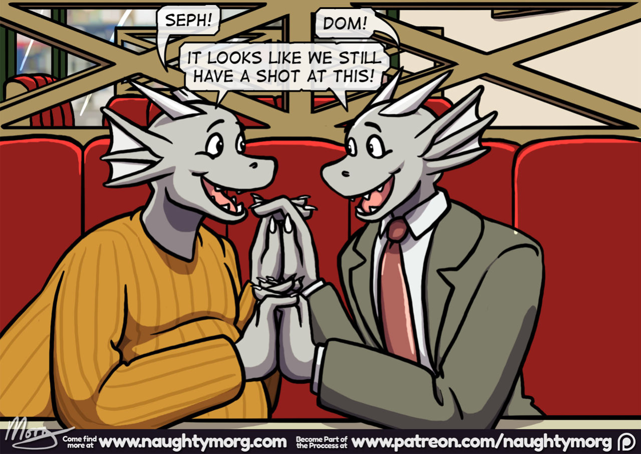 [NaughtyMorg] Seph & Dom: Big Distraction (complete)
