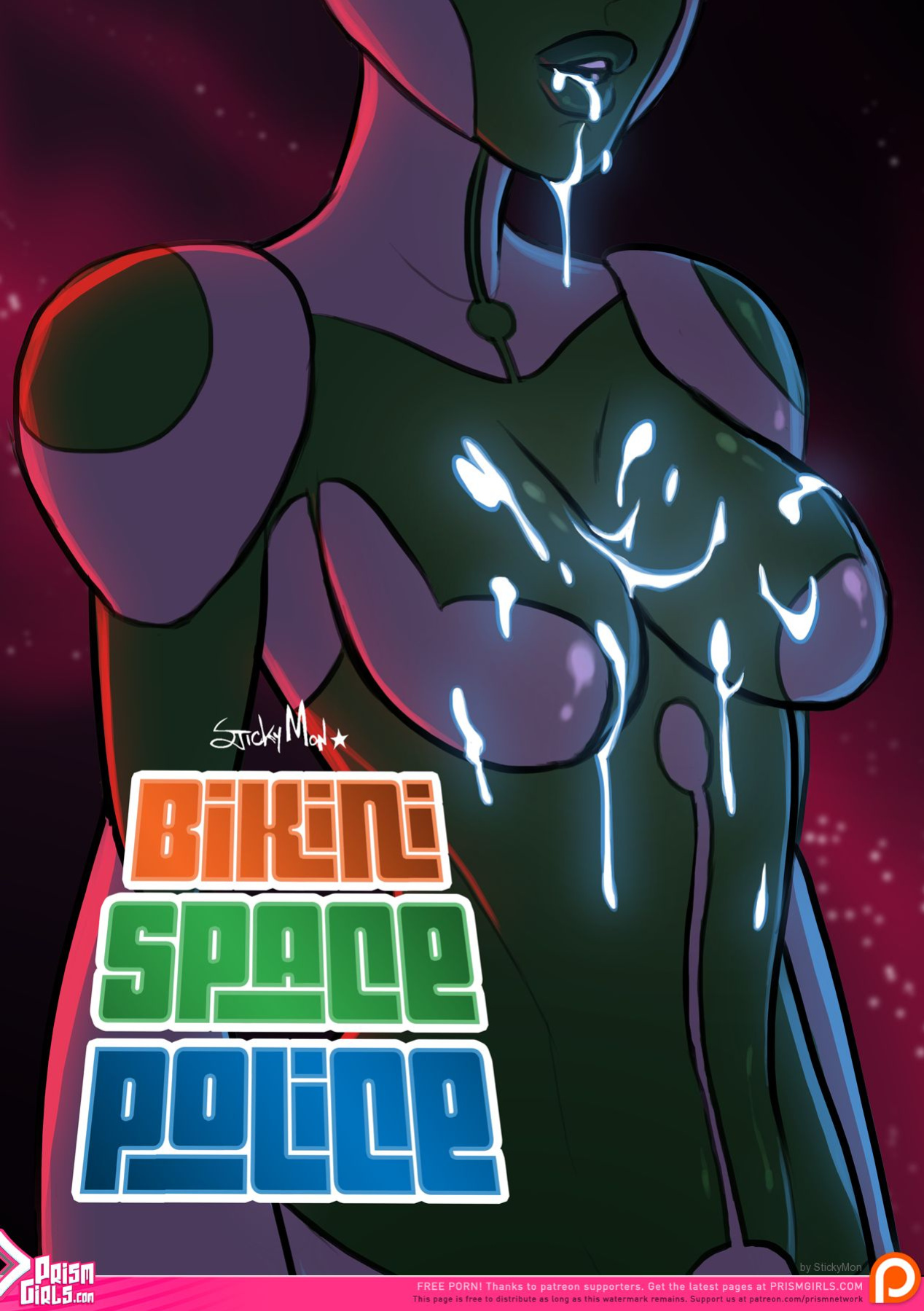 [Prism Girls (StickyMon)] Bikini Space Police: Stop and Frisky (Various)