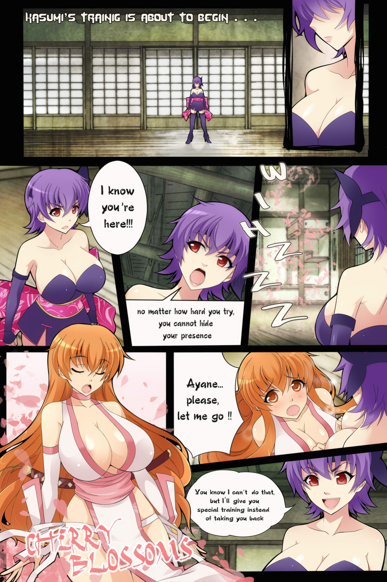 [CrimeGlass (x-teal)] The Training (Dead or Alive)