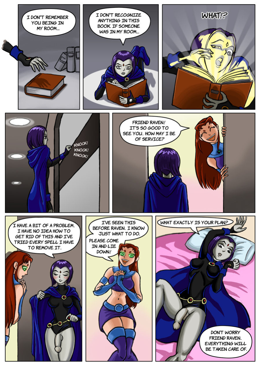 [Donutwish] Starfire and Raven (Teen Titans)