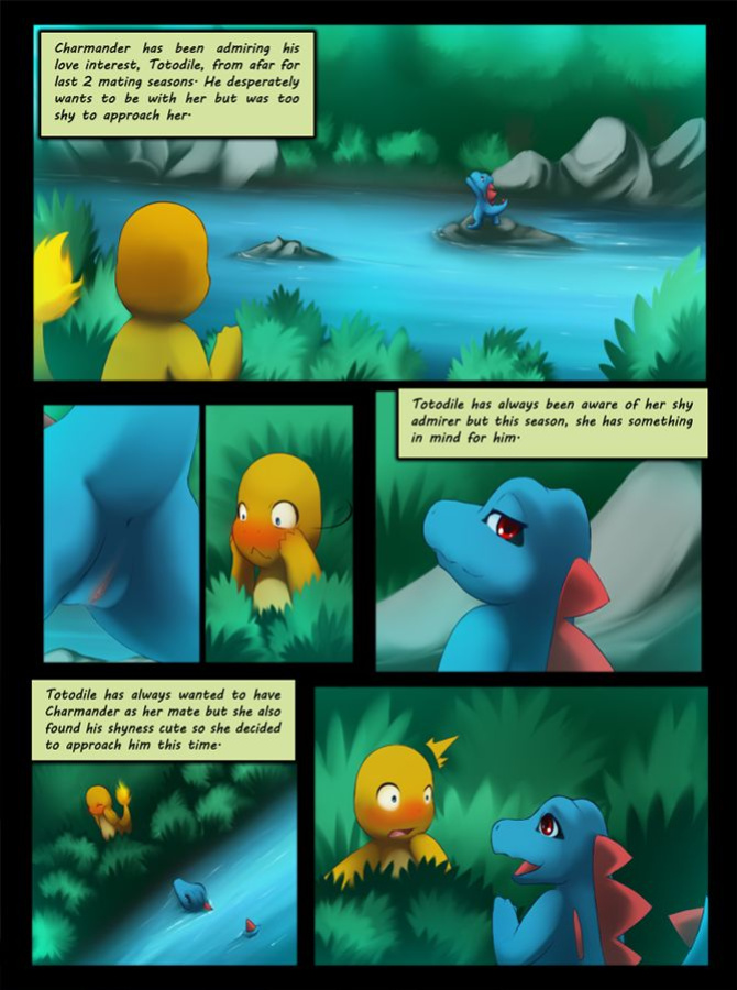 [DarkMirage] Charmander X Totodile (Pokemon)