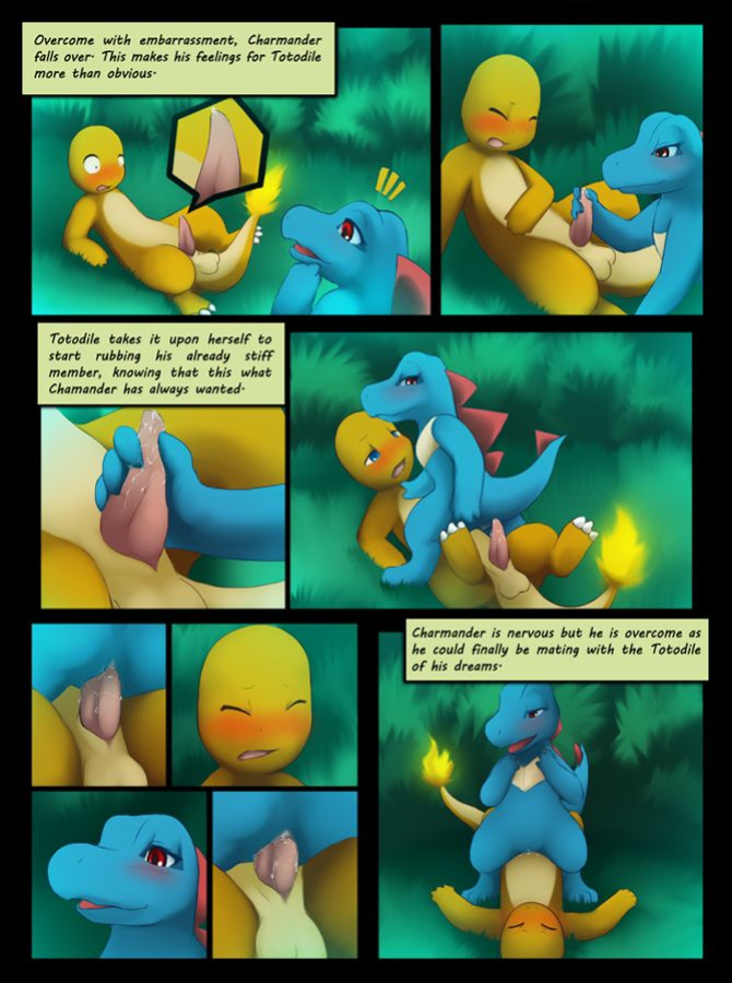 [DarkMirage] Charmander X Totodile (Pokemon)