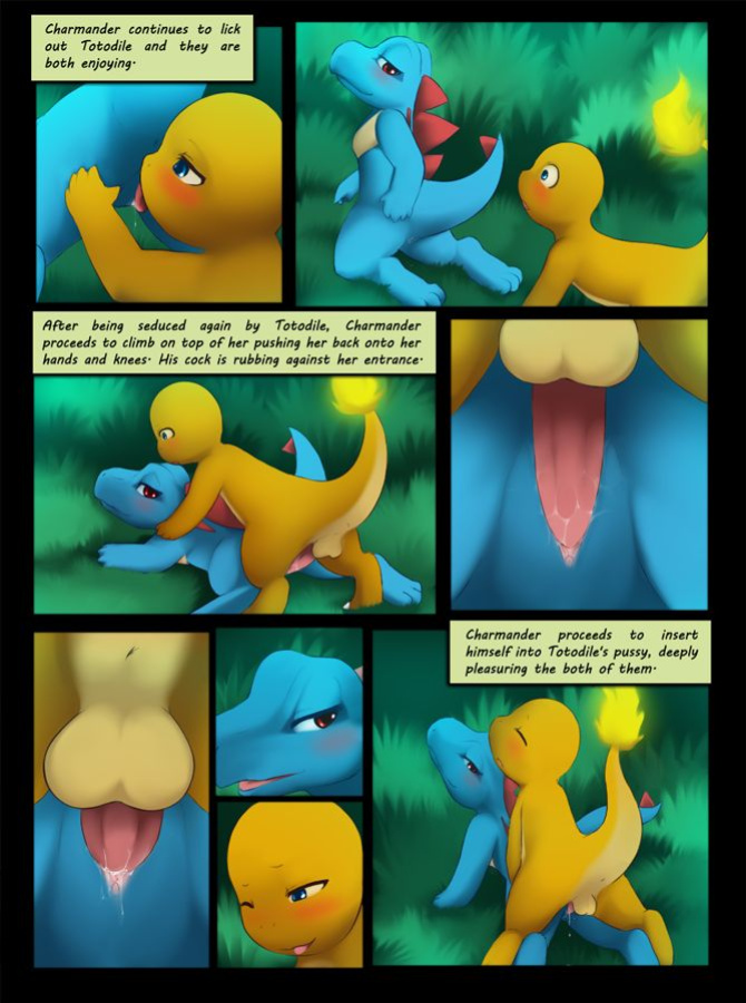[DarkMirage] Charmander X Totodile (Pokemon)