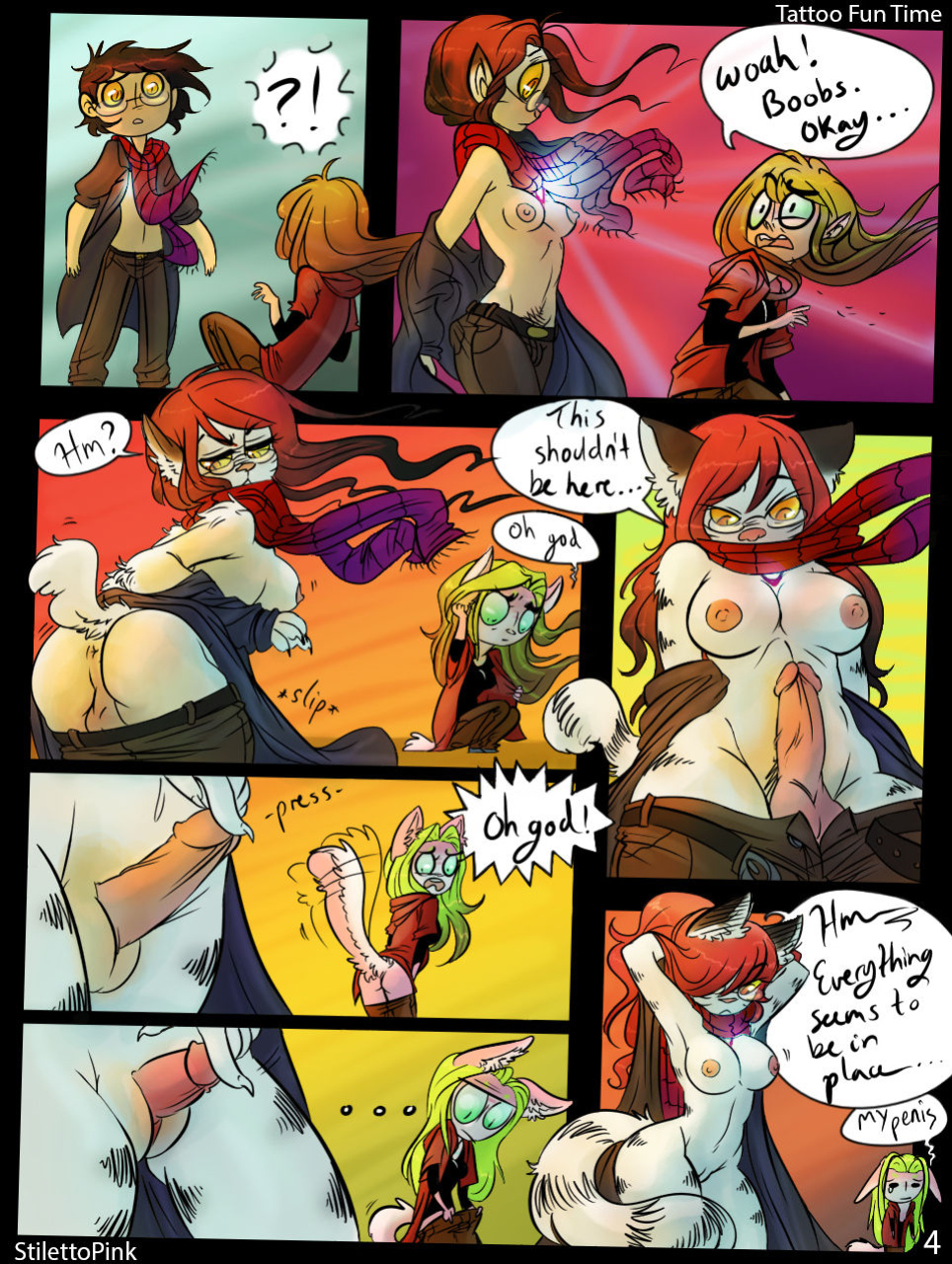 [StilettoPink] Tattoo Fun Time
