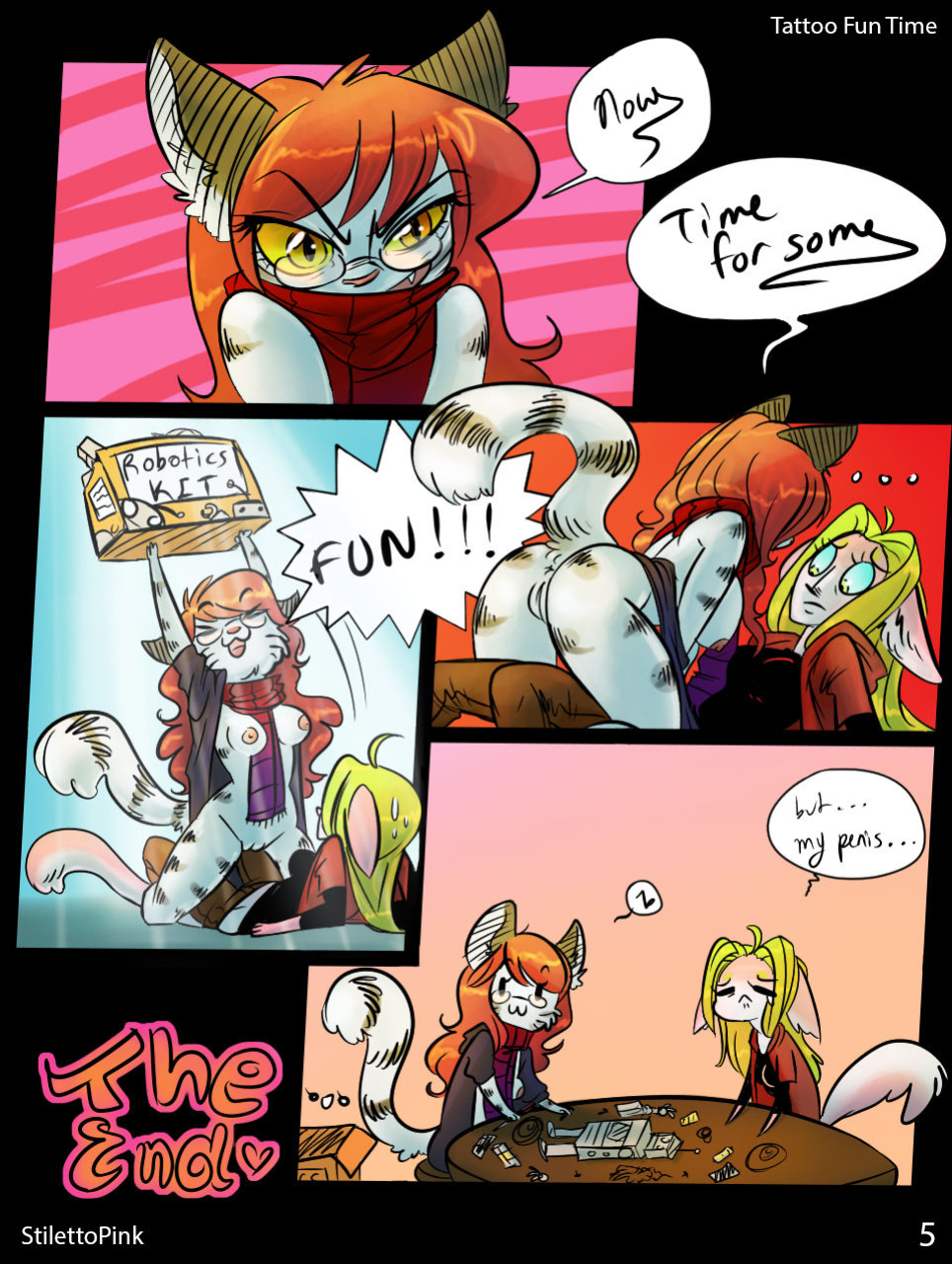 [StilettoPink] Tattoo Fun Time