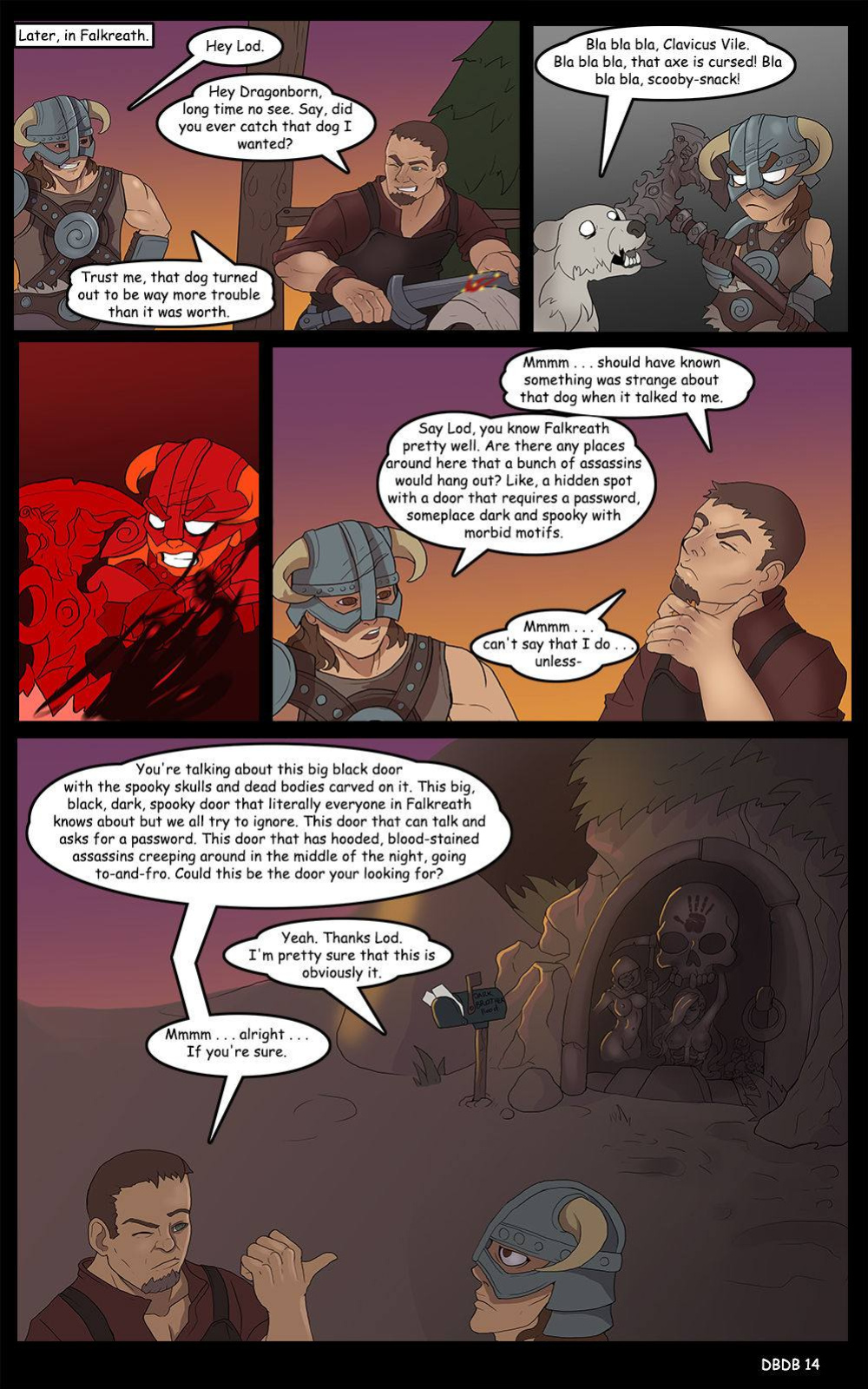 Dragonborn And Dark Brotherhood – MarkyDaySaid - english