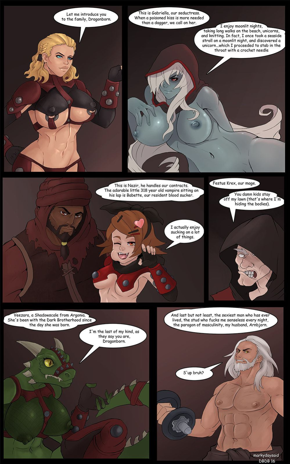 Dragonborn And Dark Brotherhood – MarkyDaySaid - english