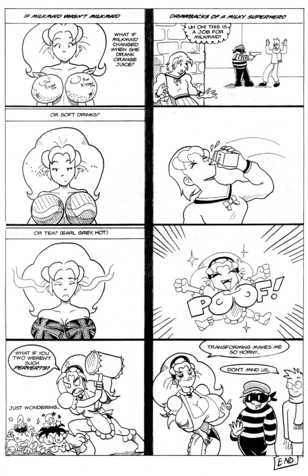 [John Barrett, John Timms, The Brothers Grinn] The Magnificent Milkmaid #1