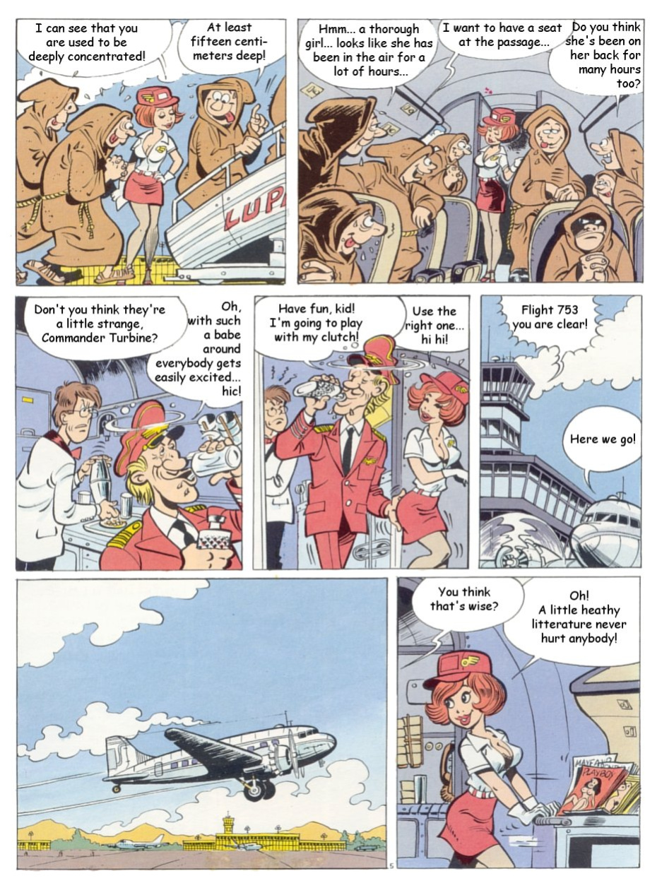 [Jaap De Boer, Joop Van Linden] Nathalie - Strip Stewardess