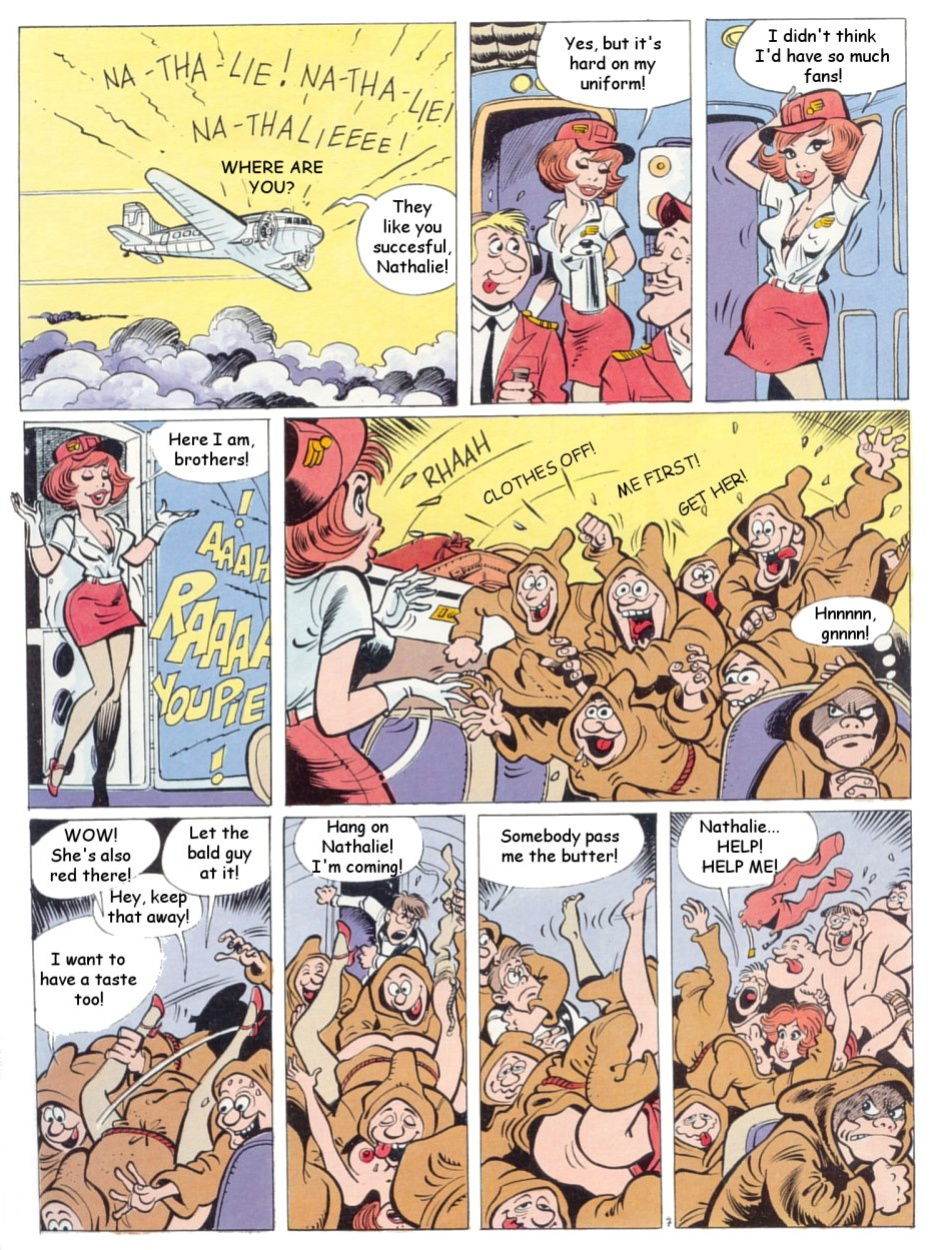 [Jaap De Boer, Joop Van Linden] Nathalie - Strip Stewardess