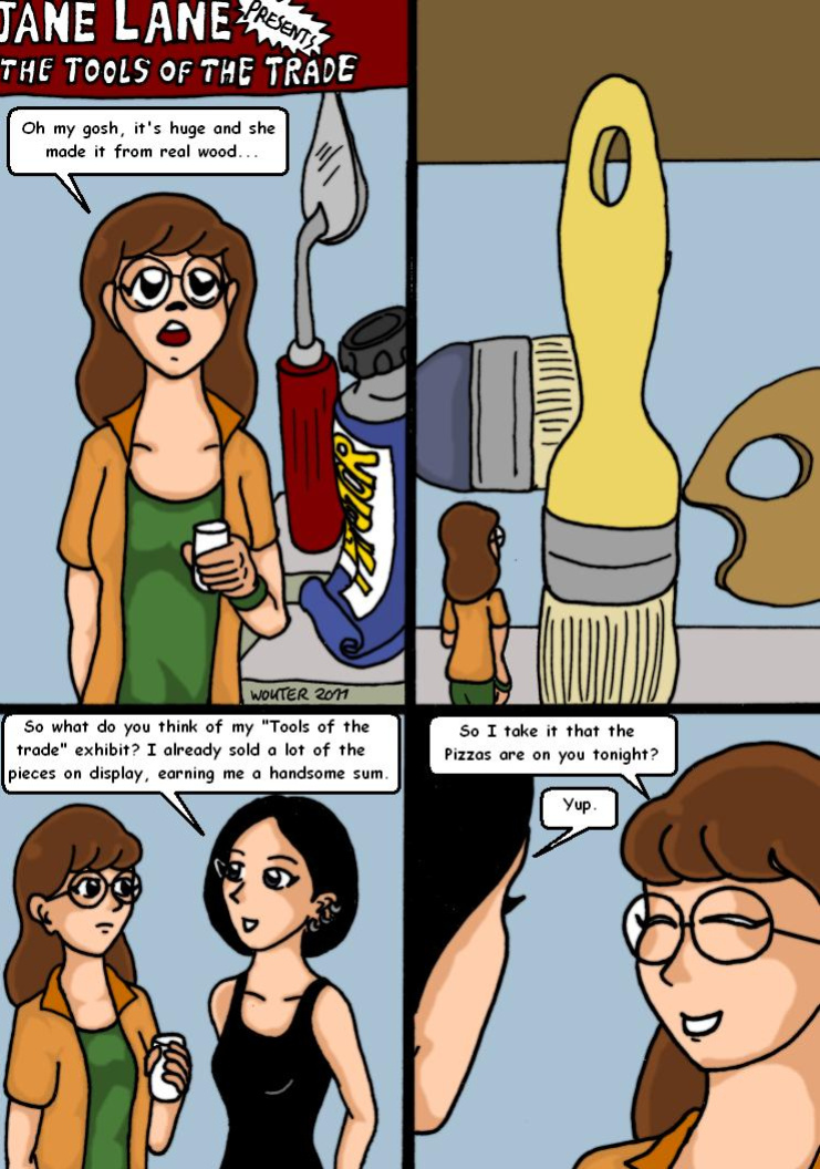 Daria "Brushed off" by The Great Saiyaman