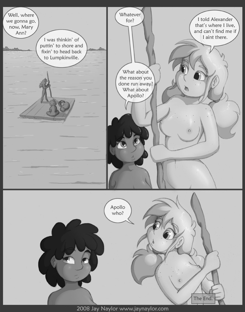 [Jay Naylor] The Adventures of Huckleberry Ann Ch. 4