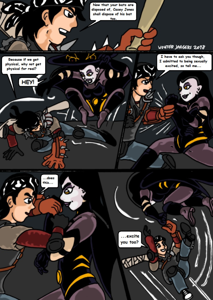 Teenage Mutant Ninja Turtles. Bat versus Bat