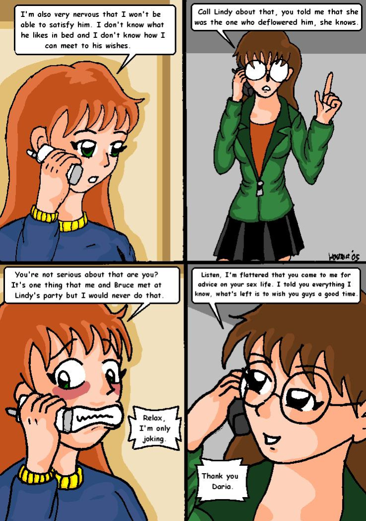 My Daria Hentai stories, "Party at Lindy's"