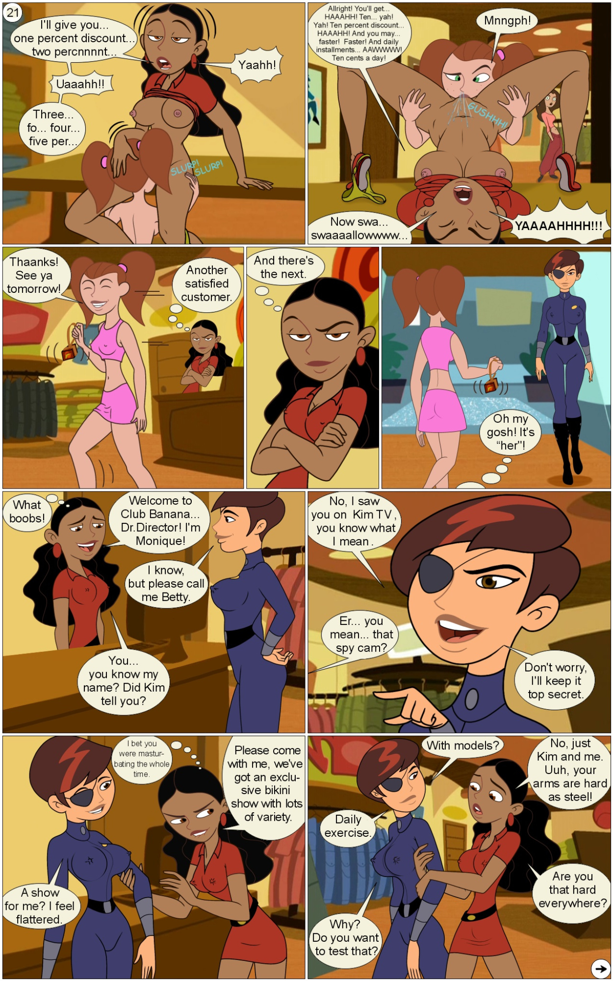 [Gagala] Oh, Betty! - Or: How to Seduce a Female Secret Agent