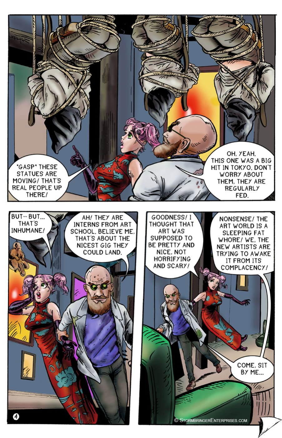 (The Erotic Adventures of Candice) ch14. Tart For Art's Sake