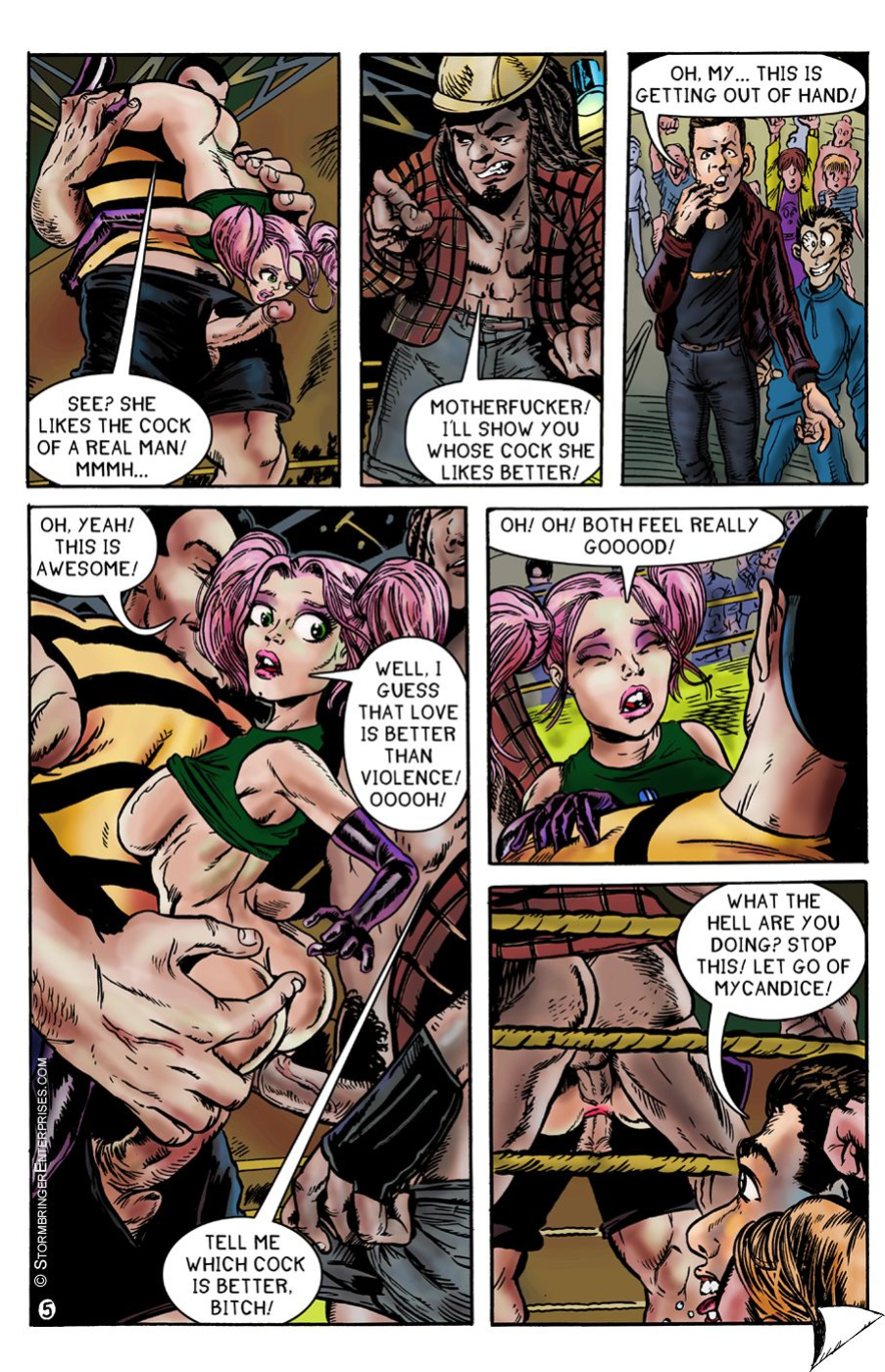 (The Erotic Adventures of Candice) ch13. Get A Grip!