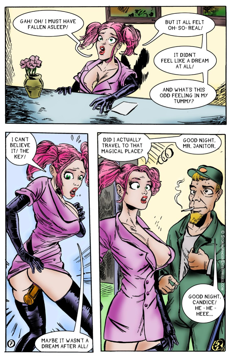 (The Erotic Adventures of Candice) ch11. If You Go Down In The Woods