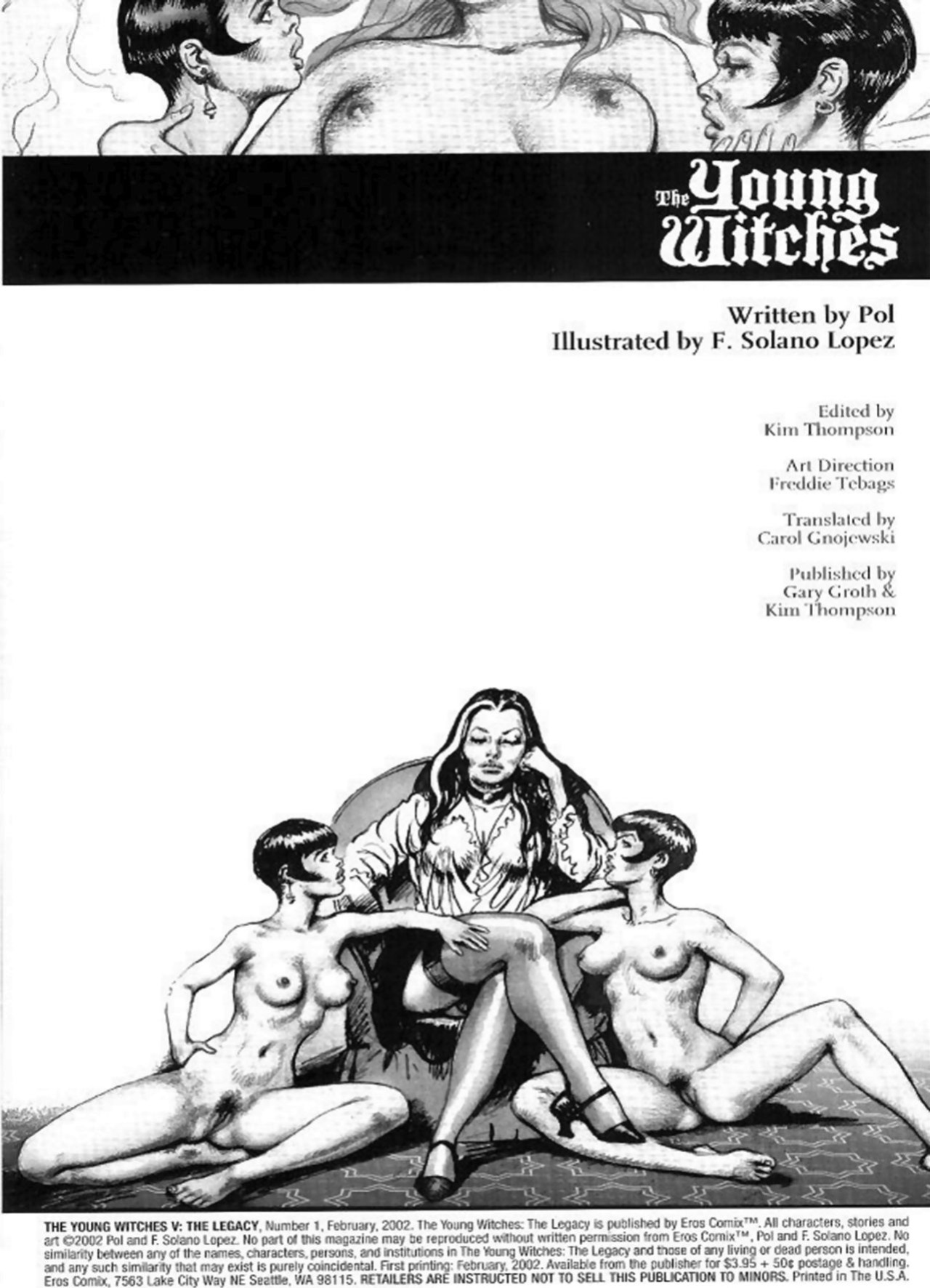 [Solano Lopez & Barreiro] The Young Witches - Book #5: The Legacy