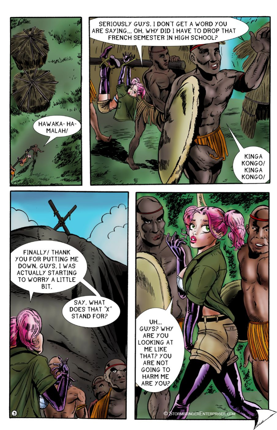 (The Erotic Adventures of Candice) ch15. Jungle Jaunt