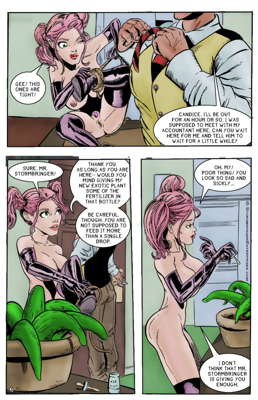 (The Erotic Adventures of Candice) ch06. Planted!