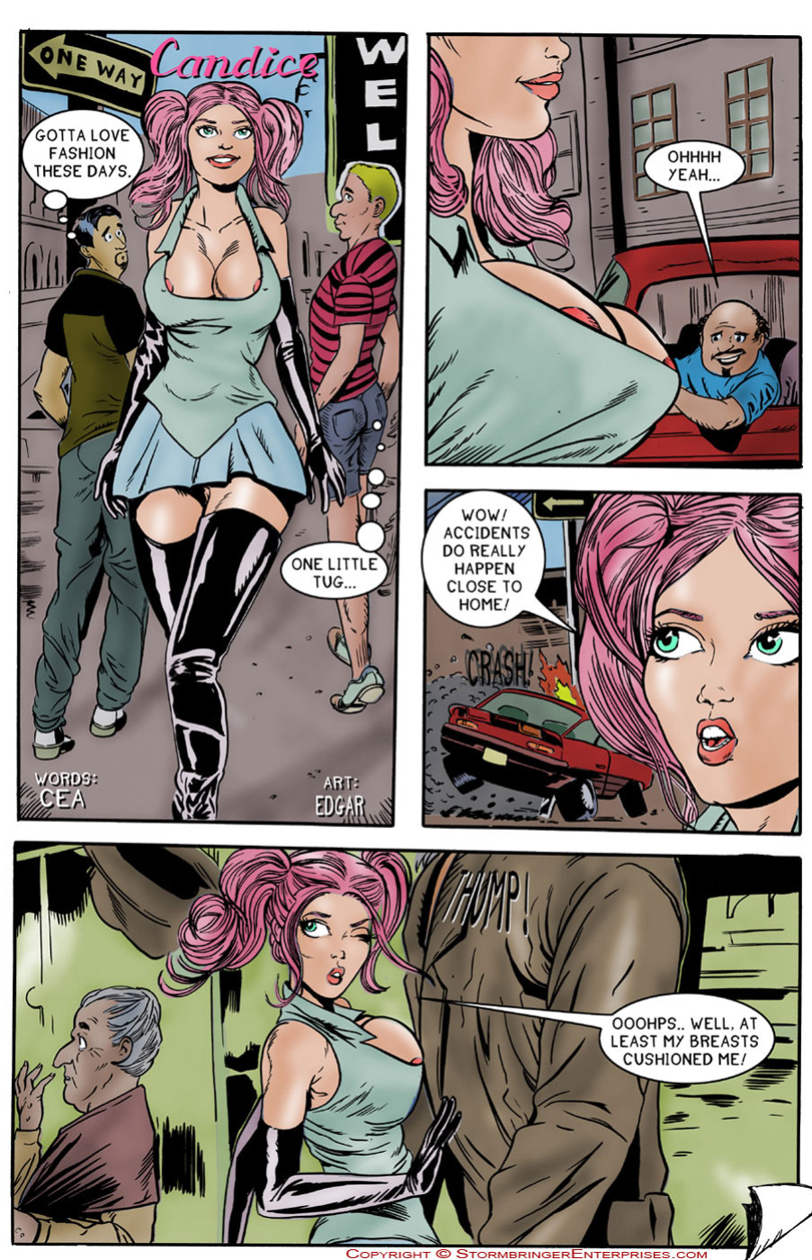 (The Erotic Adventures of Candice) ch02. Lion His Way Into Her Panties