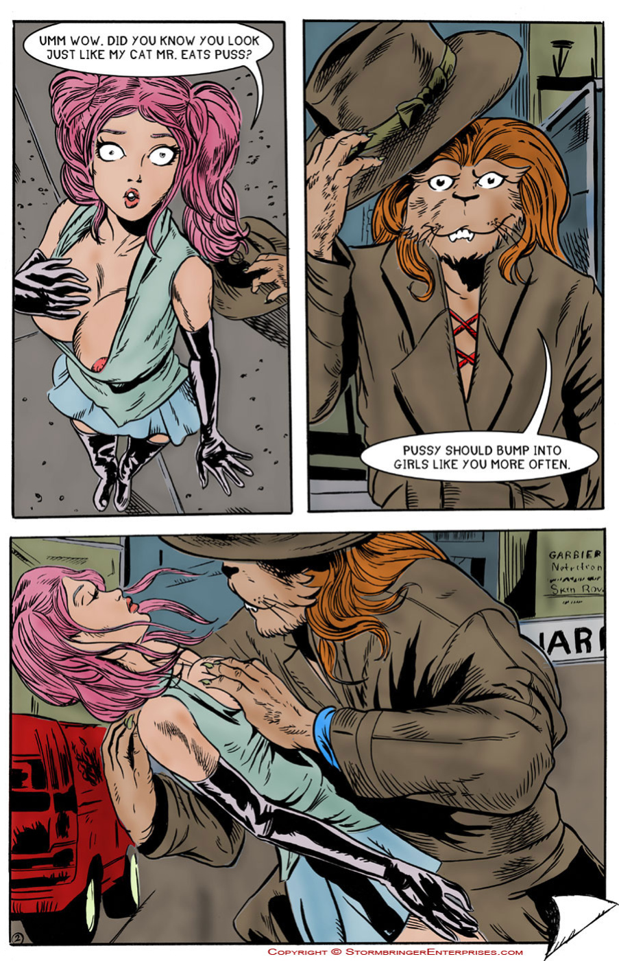 (The Erotic Adventures of Candice) ch02. Lion His Way Into Her Panties