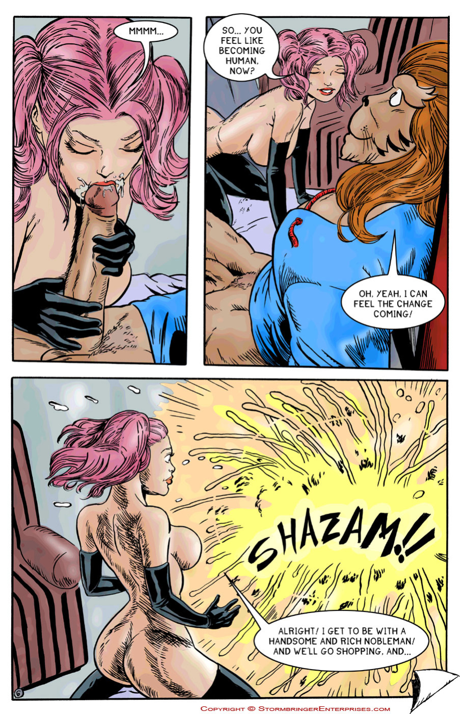 (The Erotic Adventures of Candice) ch02. Lion His Way Into Her Panties