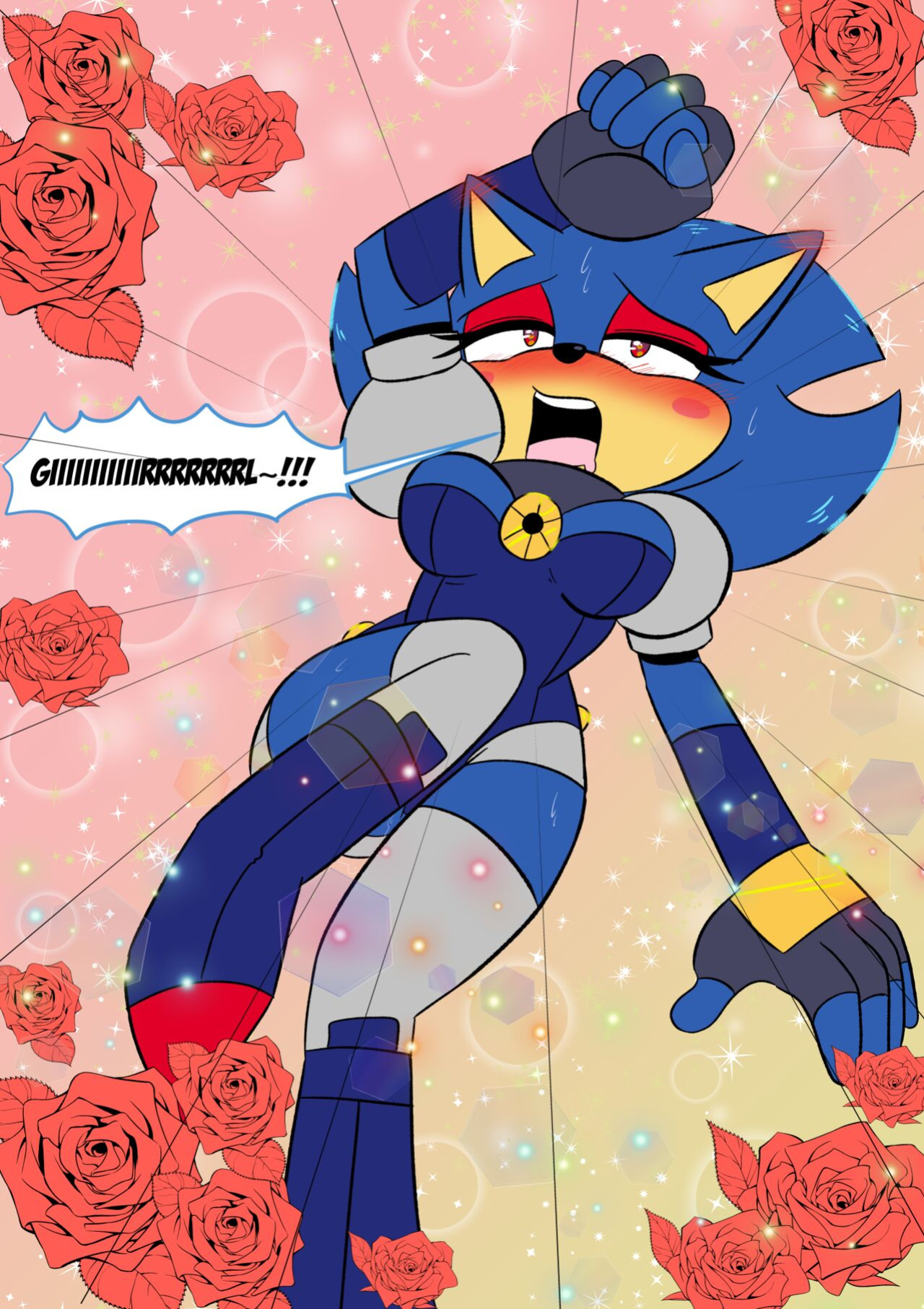 [FluffyTG] Gotta Girl Fast #4: Metal Sonic