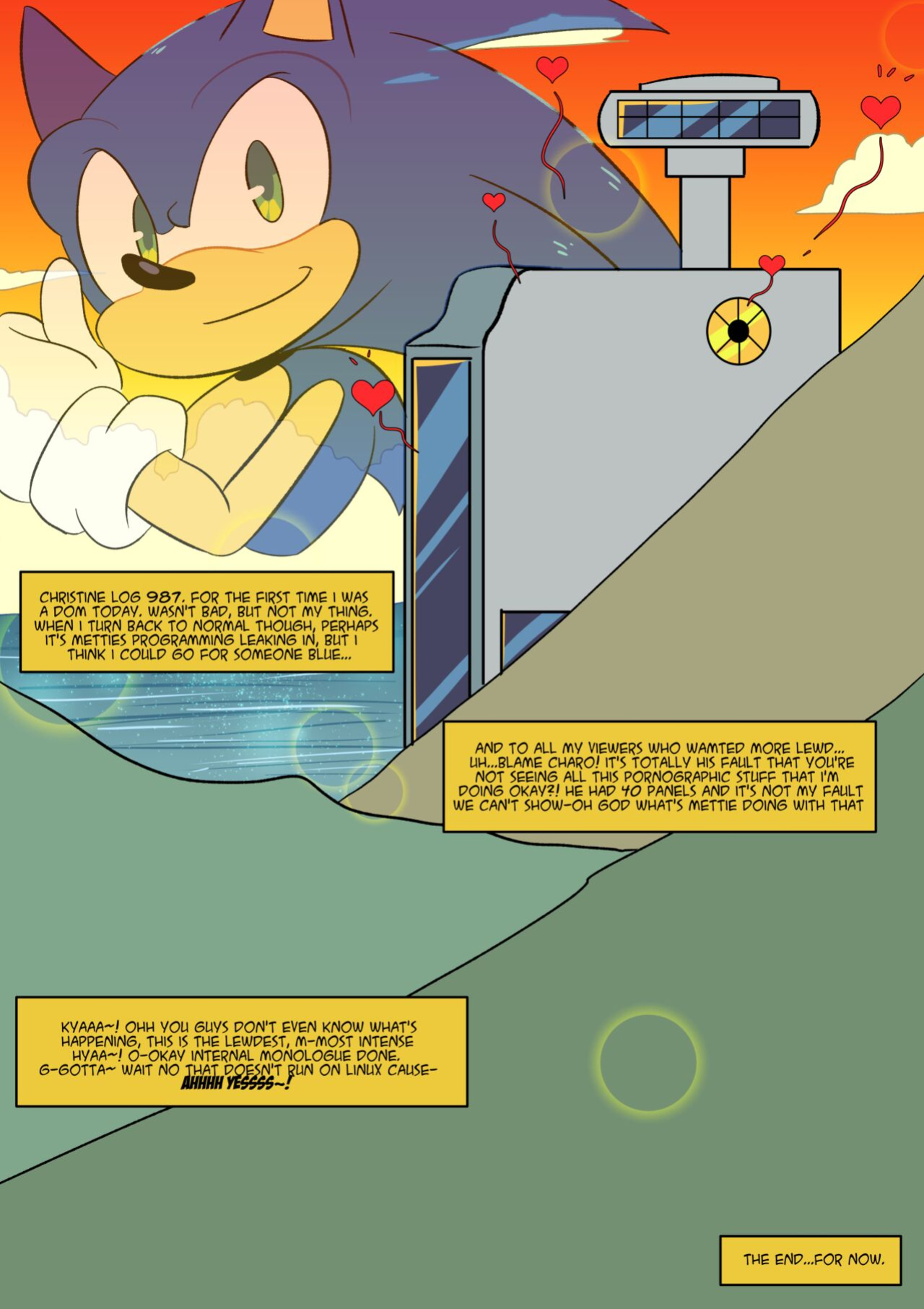 [FluffyTG] Gotta Girl Fast #4: Metal Sonic