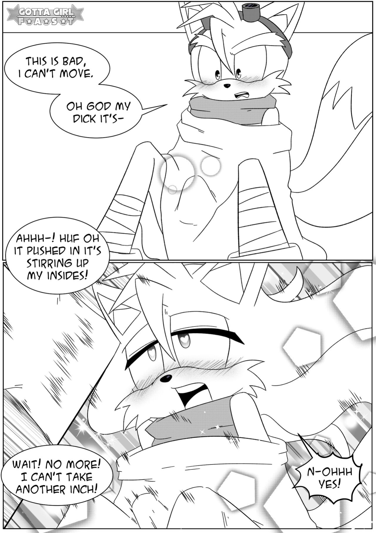 [FluffyTG] Gotta Girl Fast #3: Tails