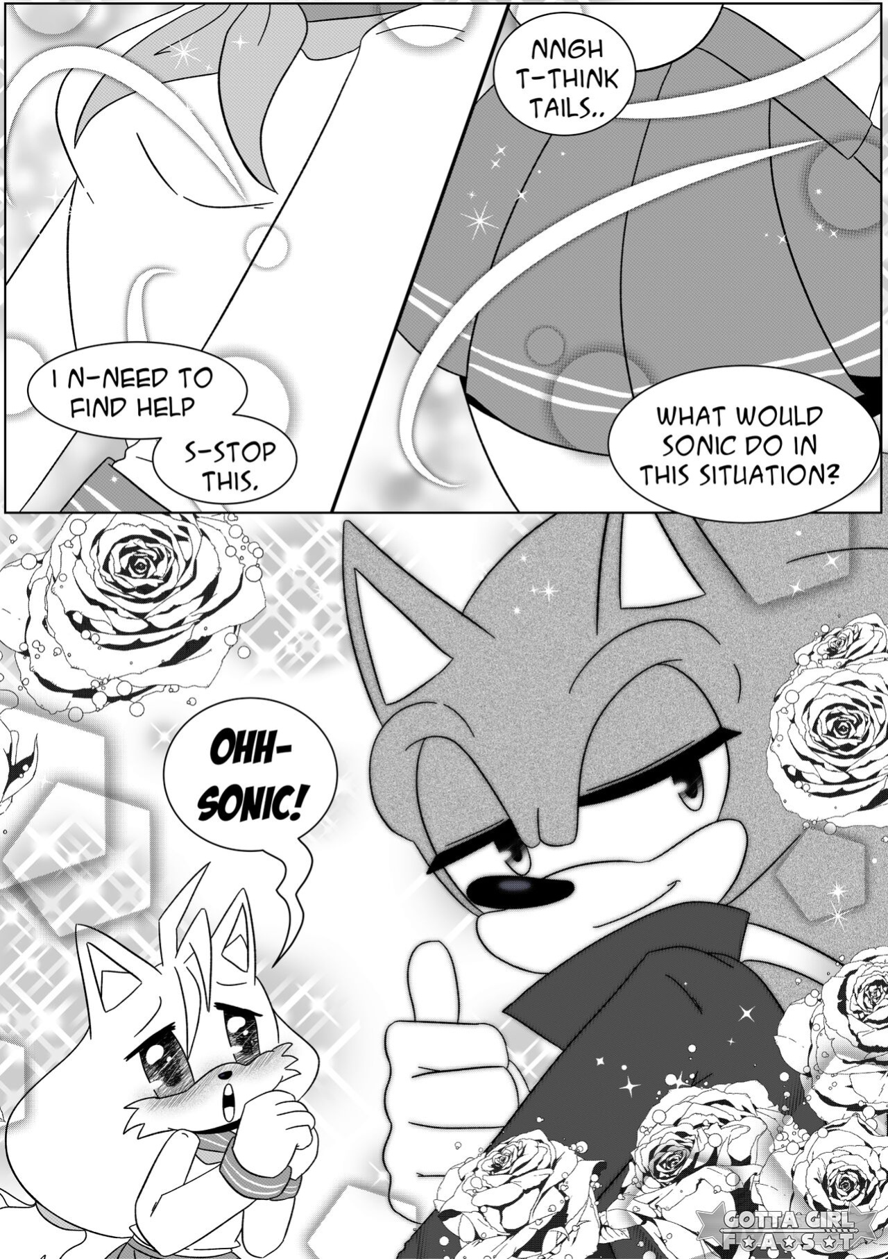 [FluffyTG] Gotta Girl Fast #3: Tails