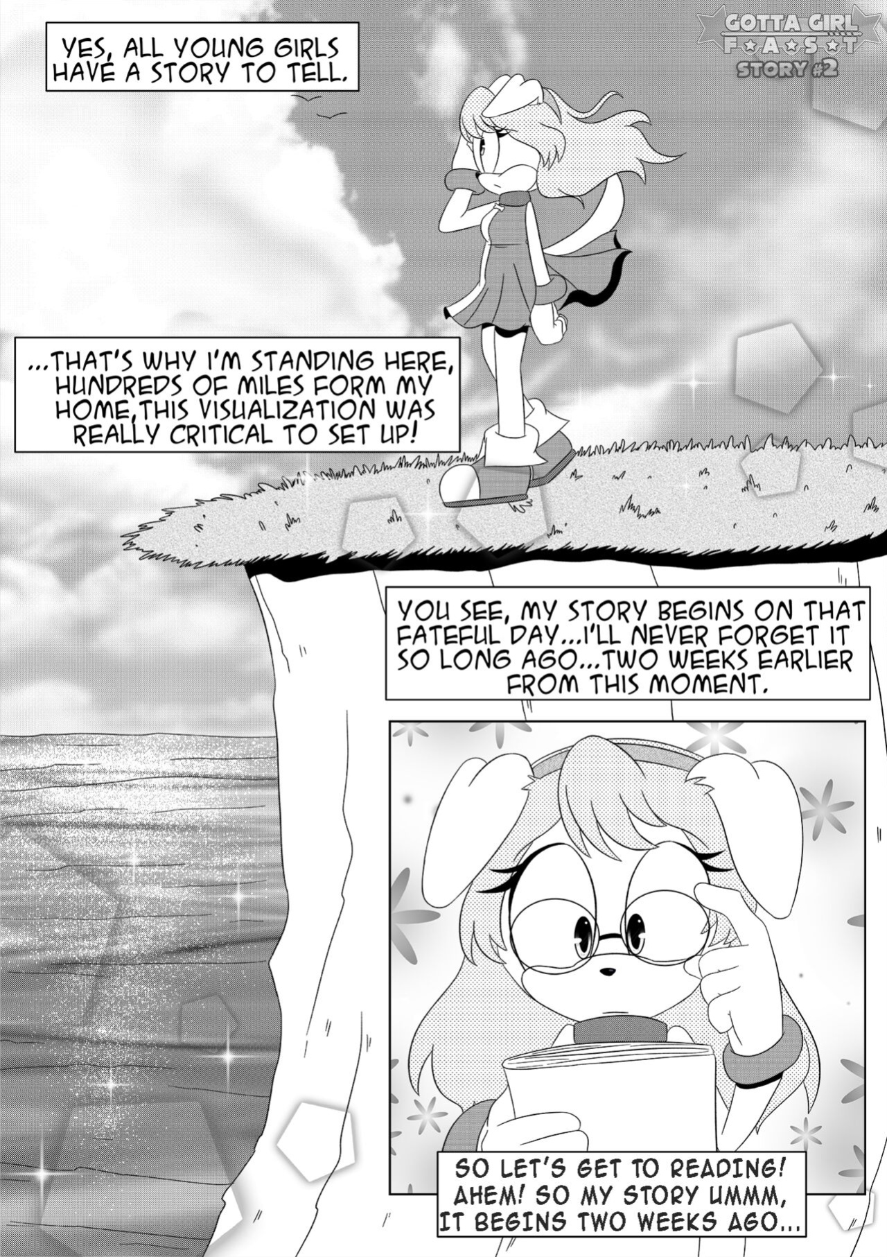 [FluffyTG] Gotta Girl Fast #2: Origin