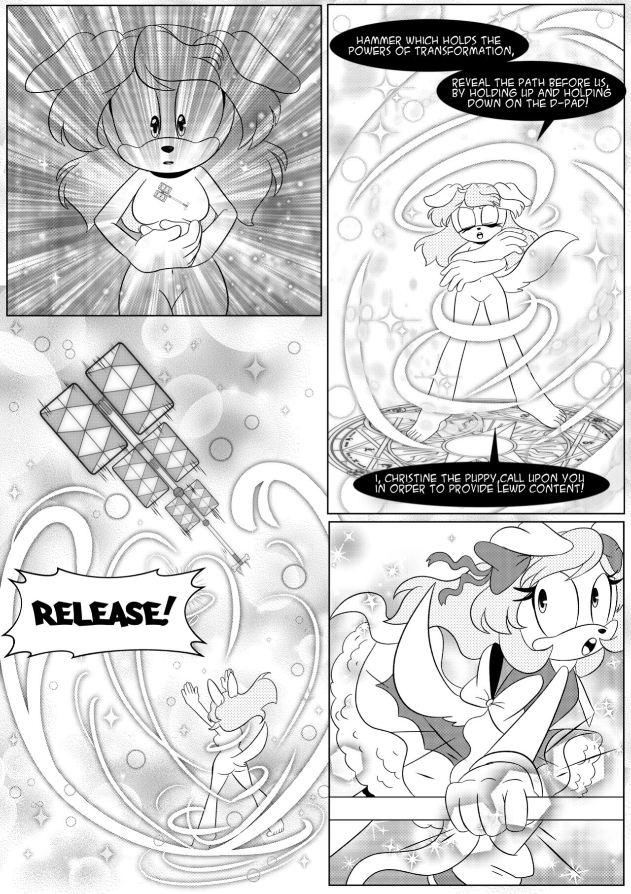 [FluffyTG] Gotta Girl Fast #2: Origin