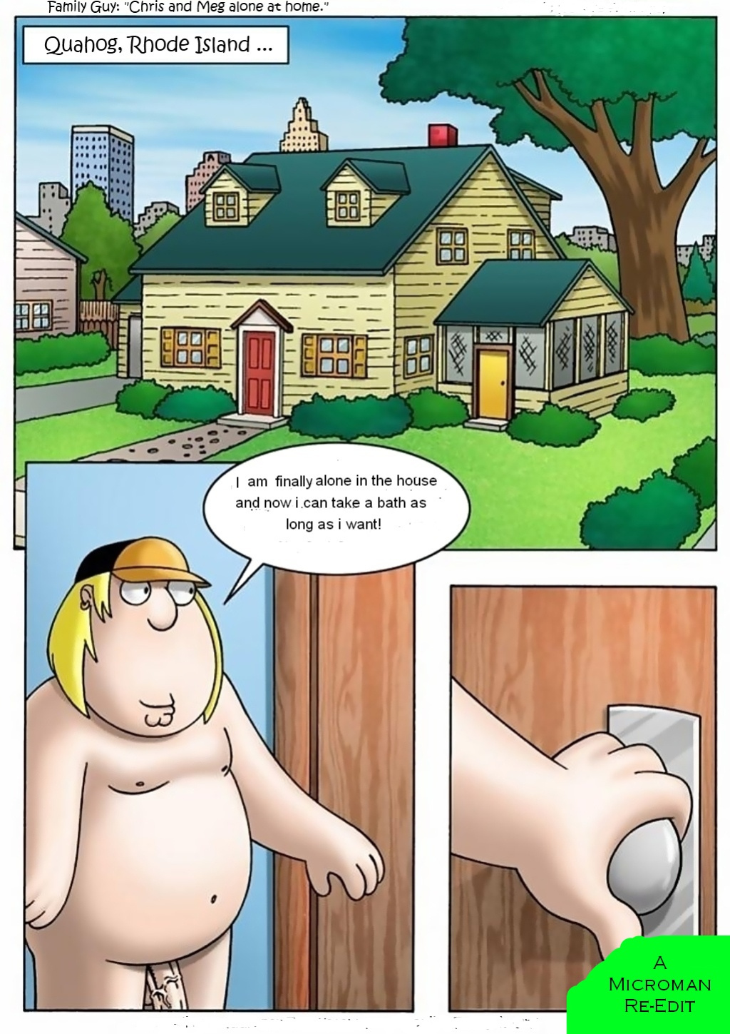 [Drawn-Sex] Chris and Meg Alone at Home