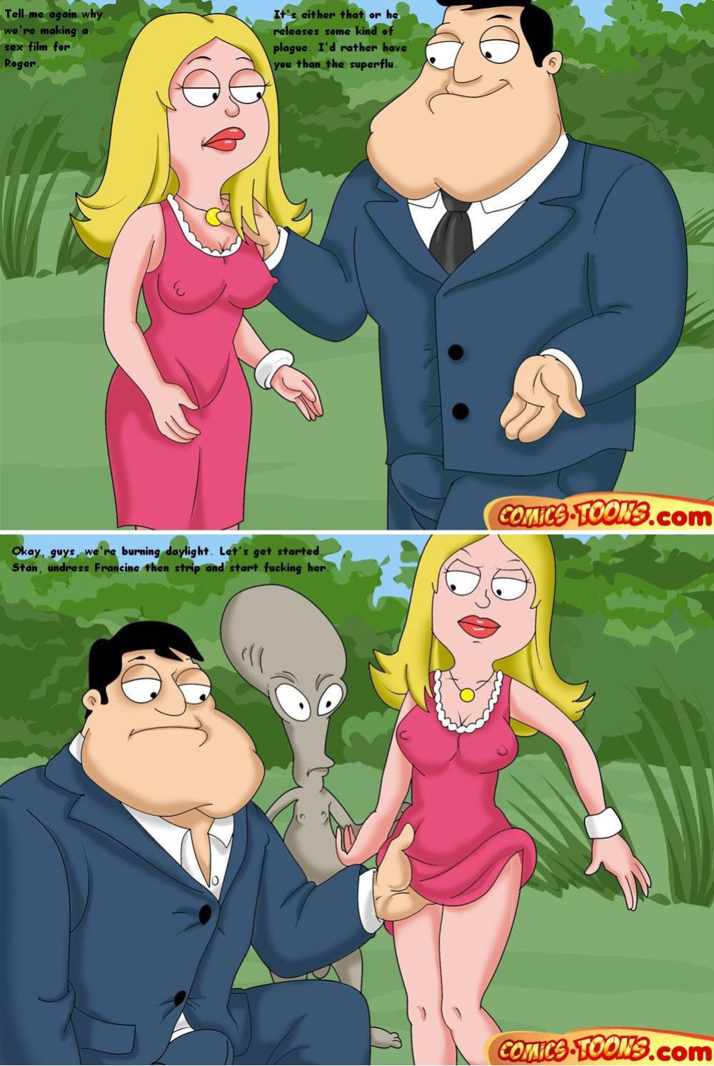 [Comics Toons] Roger Makes a Porno