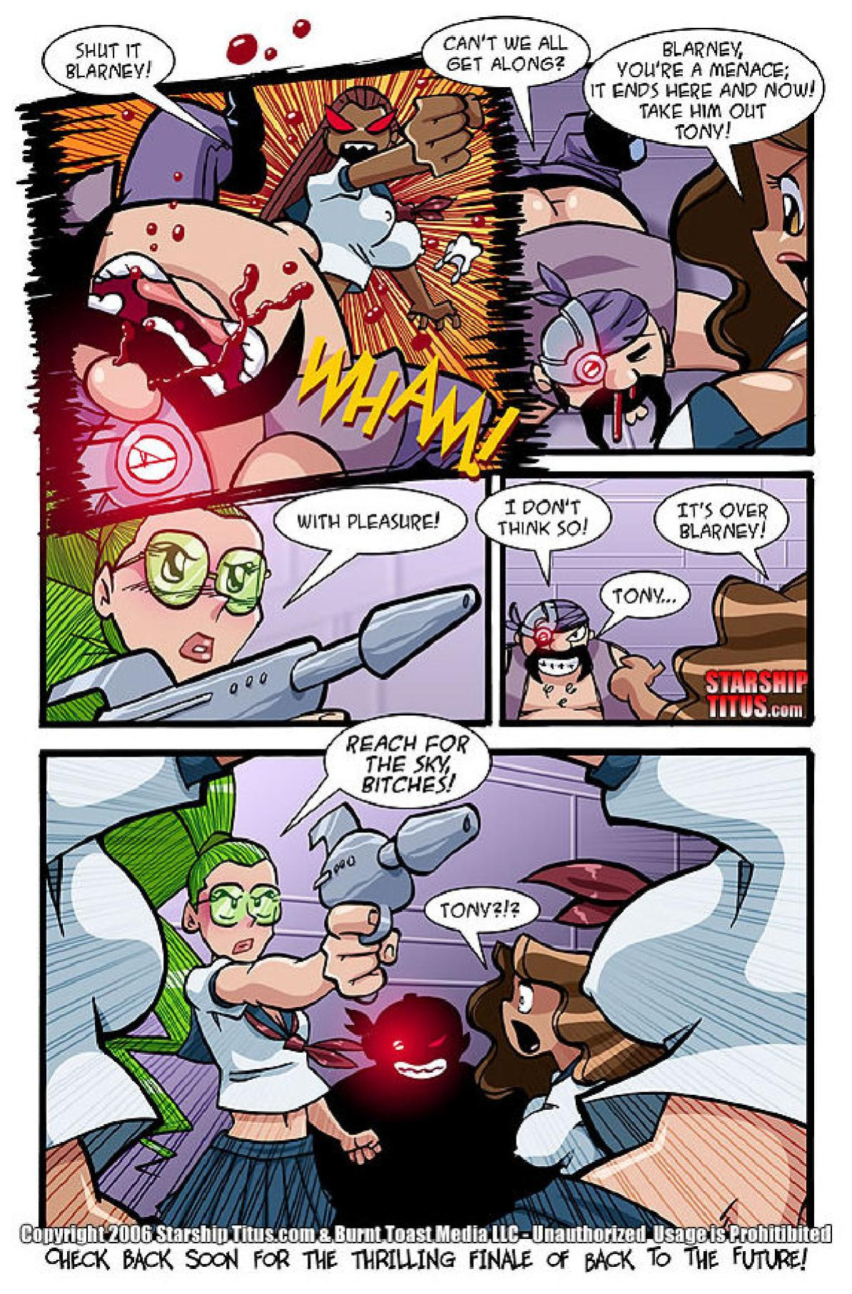 [Miss Dynamite (Sirkowski)] Starship Titus #9 - Back to the Future Part 3