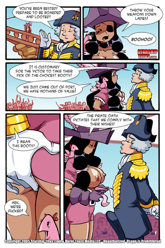 [Miss Dynamite (Sirkowski)] Starship Titus #8 - Back to the Future Part 2