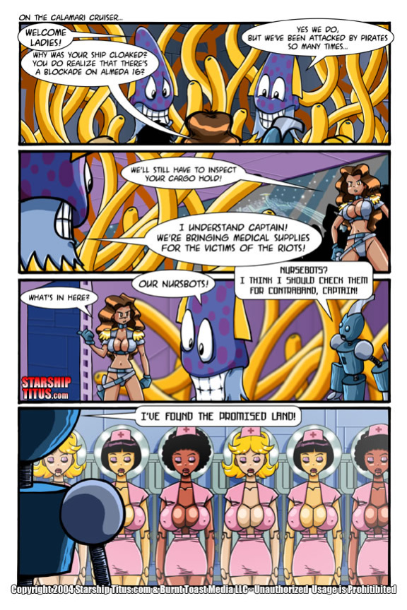 [Miss Dynamite (Sirkowski)] Starship Titus #6 - Fishy Business