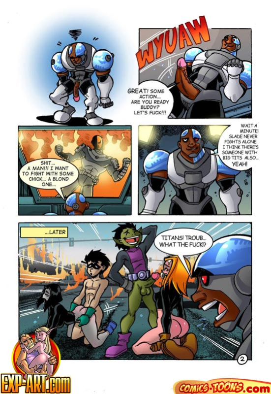 Comic-Toons - Teen Titans