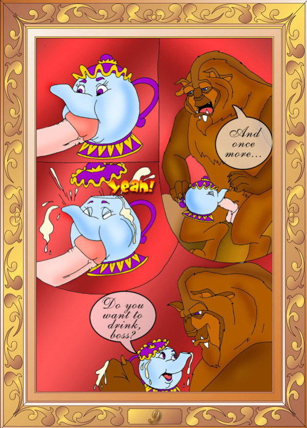 [Drawn-Sex] Belle Masturbation