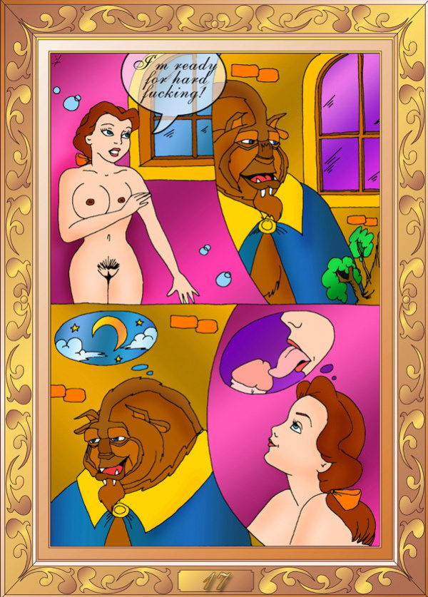 [Drawn-Sex] Belle Masturbation