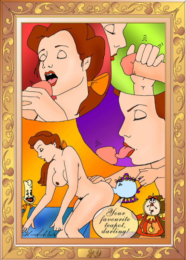[Drawn-Sex] Belle Masturbation