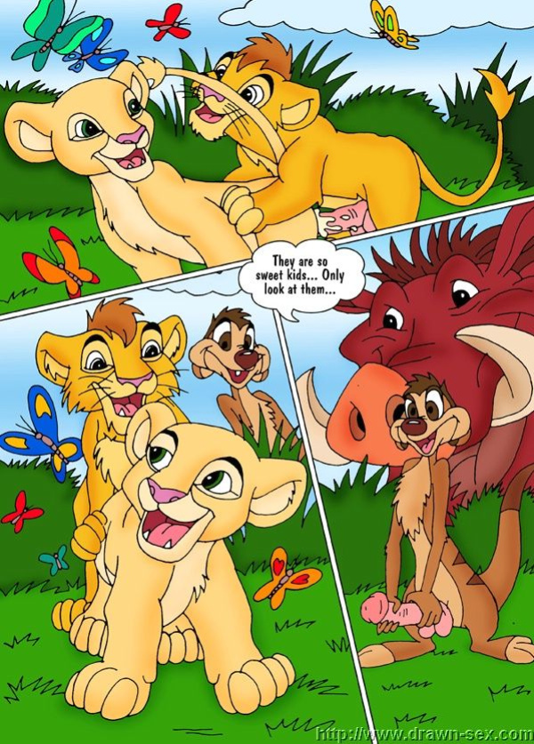 MADAGASCAR & THE KING LEON DRAWN SEX