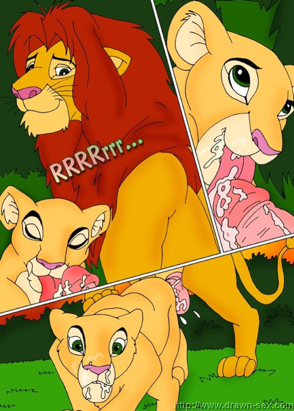 MADAGASCAR & THE KING LEON DRAWN SEX