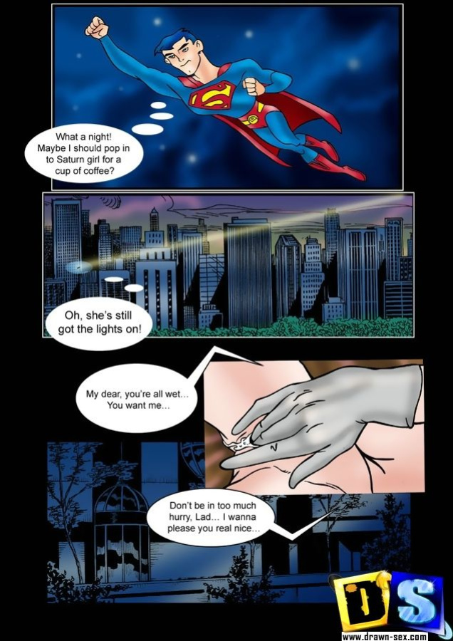 [Drawn-Sex] Superman & Saturn Girl