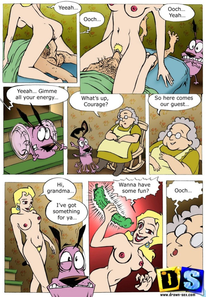 [Drawn-Sex] Courage the Cowardly Dog