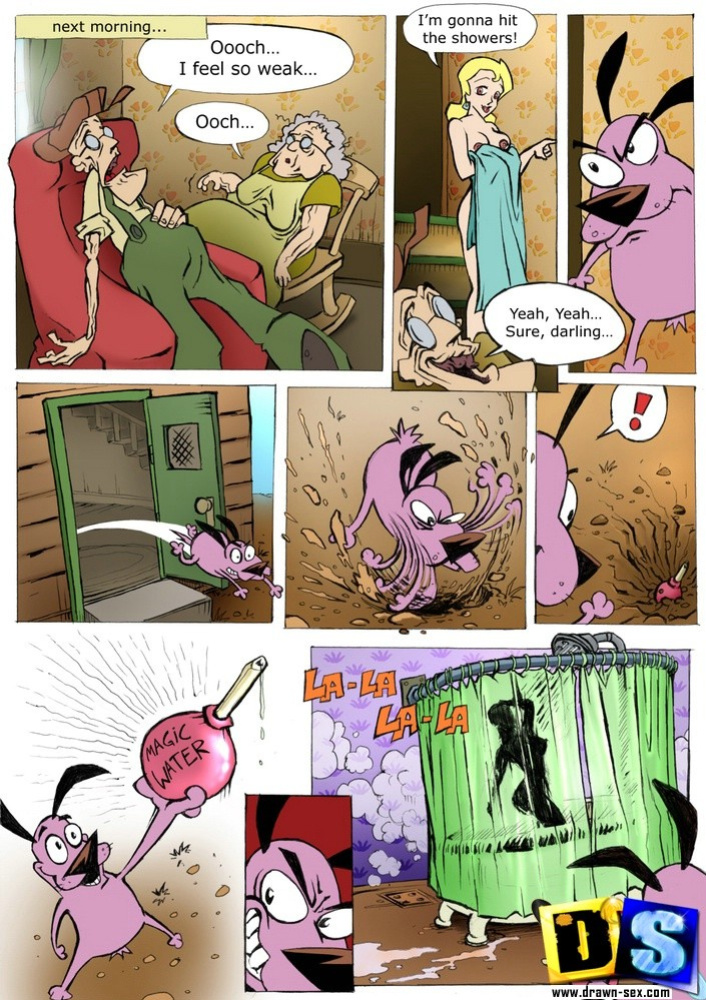 [Drawn-Sex] Courage the Cowardly Dog