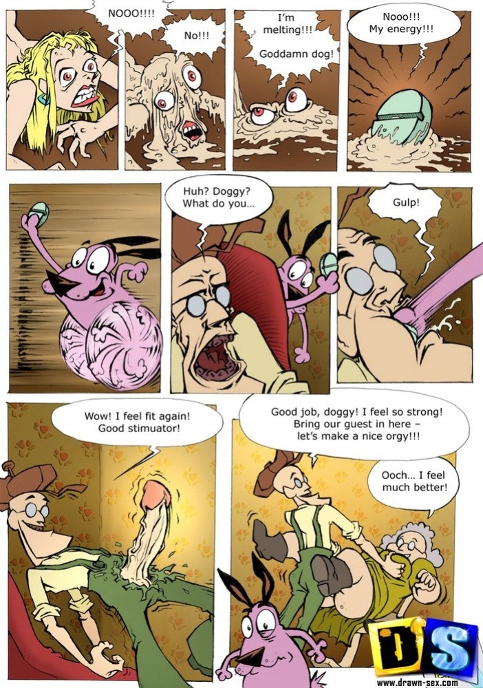 [Drawn-Sex] Courage the Cowardly Dog