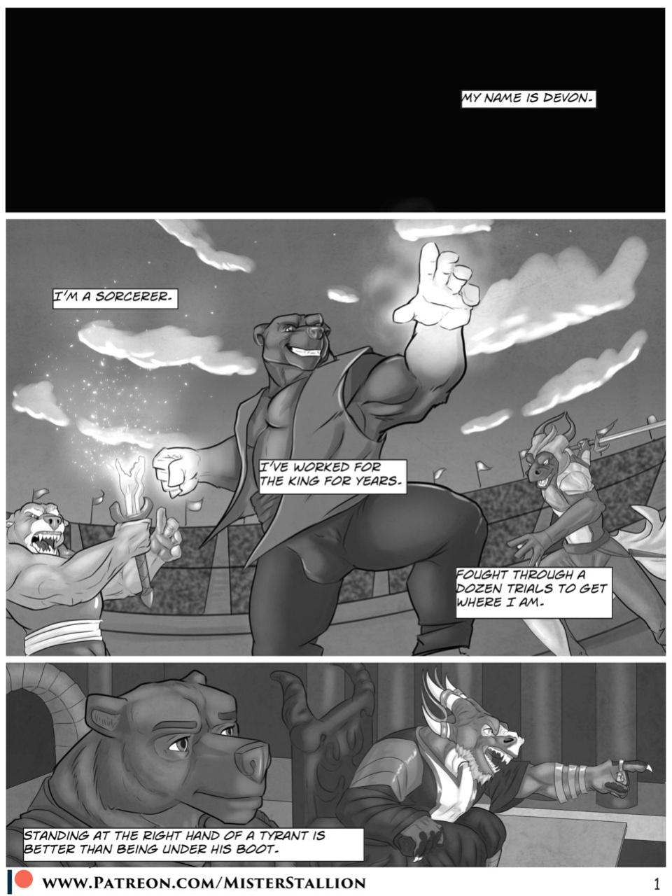 [MisterStallion] Forest Fires (B&W)